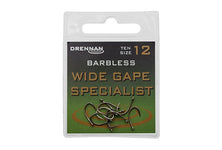Drennan Wide Gape Specialist Barbless Hooks Reelfishing