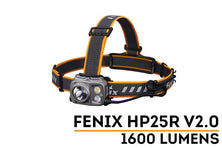 Fenix HP25R V2.0 Rechargeable Headlamp 1600lumens Reelfishing