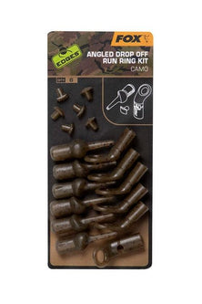 Fox Angled Drop Off Run Ring Kit Camo Reelfishing