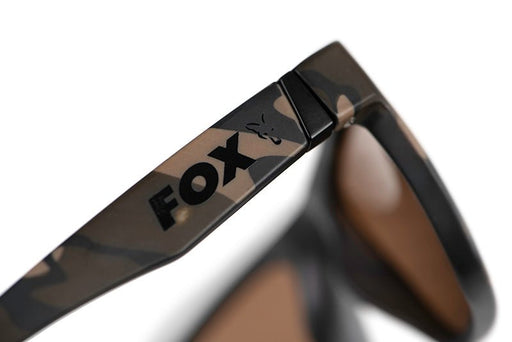 FOX Avius Camo / Black - Brown Lense Sunglasses Reelfishing
