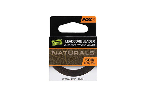 Fox Naturals Ultra heavy Leadcore Leader 50lb Reelfishing