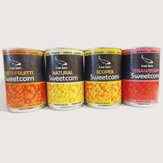 Fresh Baits Sweetcorn 400g Reelfishing
