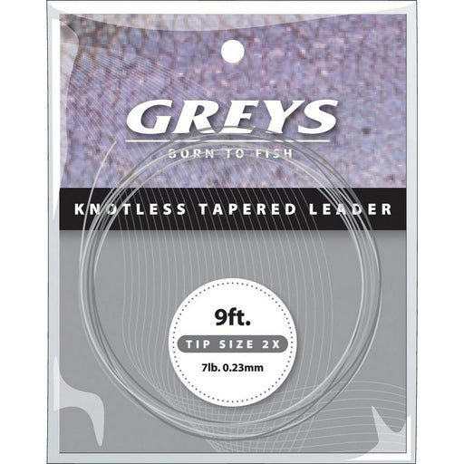 Greys Copolymer Knotless Tapered Leaders Reelfishing