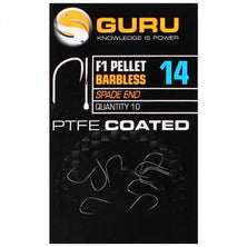 Guru F1 Pellet Barbless spade end Reelfishing