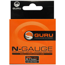 Guru N-Gauge Line 4lb Reelfishing