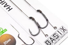Korda Basix Hair Rigs Barbless pack of 2 Reelfishing