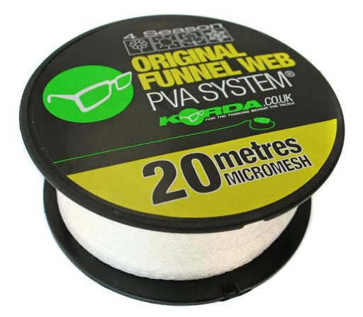 Korda Original Funnel Web 20m Refill 4 Season Micromesh Reelfishing