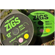 Korda Zigs barbless 8lb Reelfishing