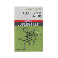 Korum Allrounder Barbed Hooks Reelfishing