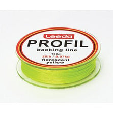 Leeda Profil Backing Line yellow Reelfishing