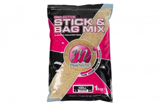 Mainline Stick and Bag Mix 1kg cell Reelfishing