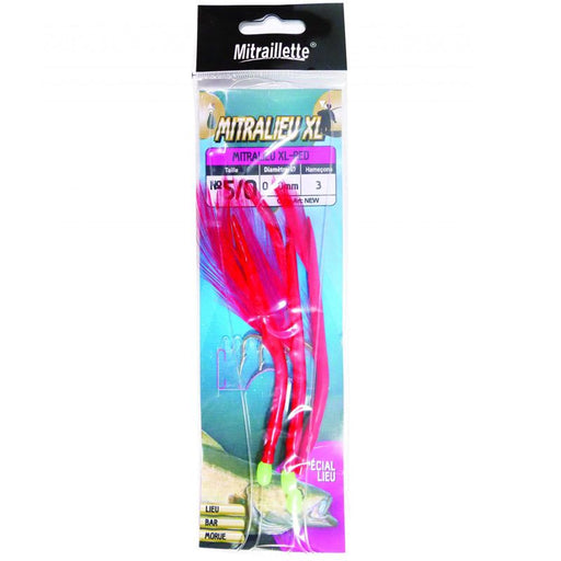 Mitraillette Miralieu XL 3 H5/0 Fluo Pink 0.80mm Reelfishing