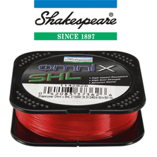 Shakespeare Omni X Shockleader Neon Orange 50m spool Reelfishing