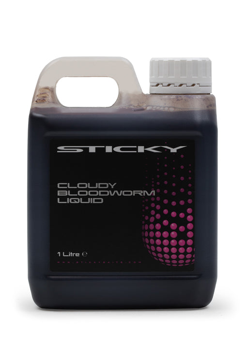Sticky Baits cloudy bloodworm Liquid 1 litre Jerry can Reelfishing